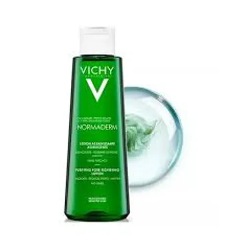 (Hàng ngoại) Nước Hoa Hồng VICHY Normaderm 200ml - Toner Se Khít Lỗ Chân Lông, Chăm Sóc Da Nhờn, Ngăn Ngừa Mụn, Cảm Giác Tươi Mát