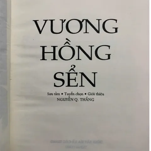 Tuyển Tập Vương Hồng Sến