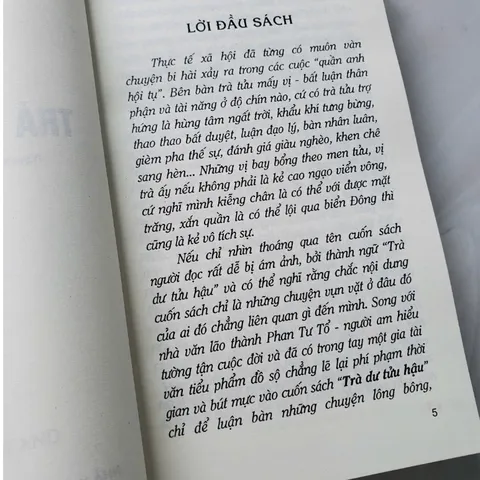 Trà Dư Tửu Hậu – Triết lý cuộc sống qua lời kể dung dị của Phan Tự Tổ