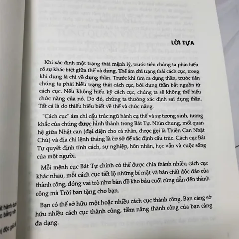 Bát Tự Thực Chiến (Ý Nghĩa Các Cách Cục Bát Tự)
