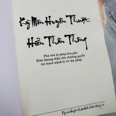 Kỳ Môn Huyền Thuật Hiển Thần Thông