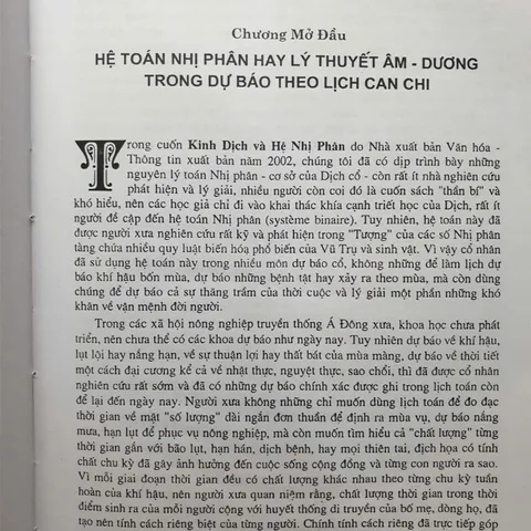 Lý Thuyết Tam Nguyên Cửu Vận & Nguyên Lý Dự Báo Cổ
