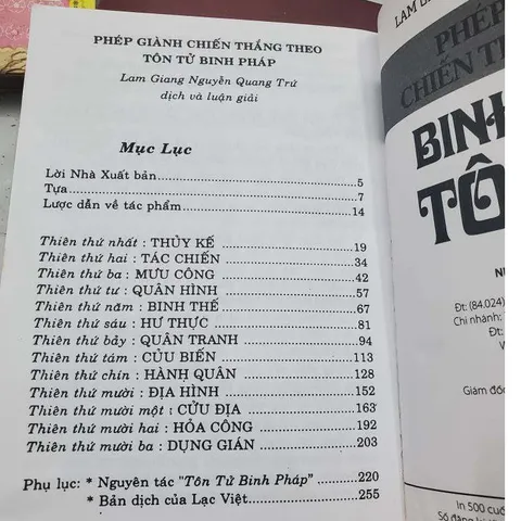 Phép Giành Chiến Thắng Theo Binh Pháp Tôn Tử