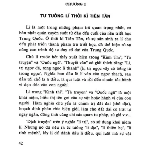 Lý (Triết Học Phương Đông) – Trương Lập Văn