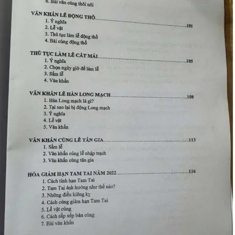 Văn Khấn Trọn Bộ