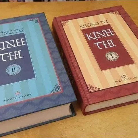 Kinh Thi Khổng Tử (2 Cuốn)