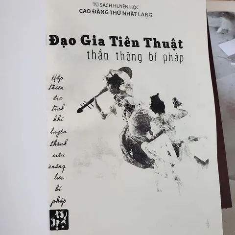 Đạo Gia Tiên Thuật Thần Thông Bí Pháp – Cao Đằng Thứ Nhất Lang