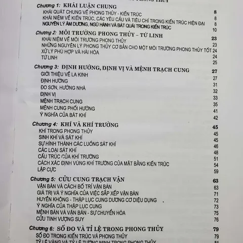 PHONG THỦY ỨNG DỤNG TRONG KIẾN TRÚC HIỆN ĐẠI