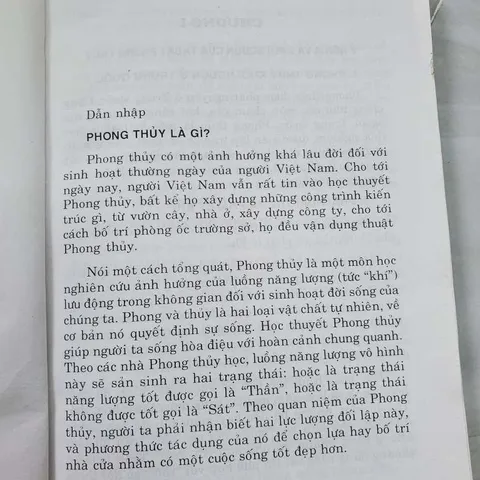 Phong Thủy Khai Thông Tài Vận (Cũ Như Ảnh)