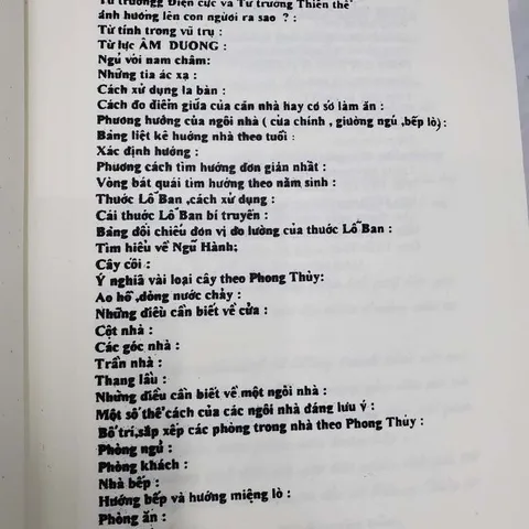 Phong Thủy Về Nhà Ở Và Cơ Sở Buôn Bán