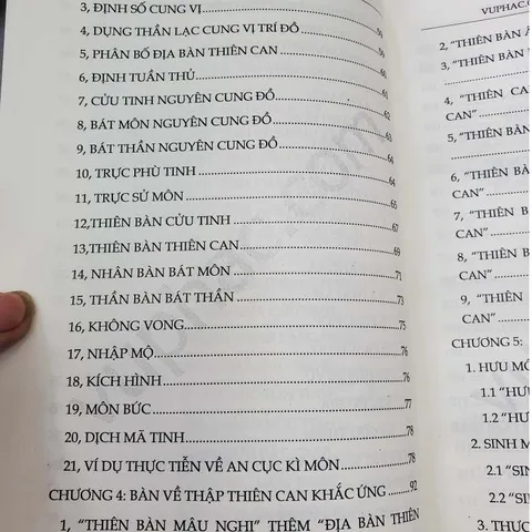 Kỳ Môn Độn Giáp Tốc Hành Bí Kíp