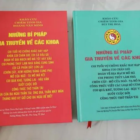 Những Bí Pháp Gia Truyền Về Các Khoa (Bộ 02 Cuốn)