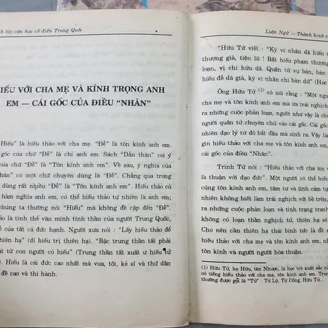 Luận Ngữ Thánh Kinh Của Người Trung Hoa (Cũ)
