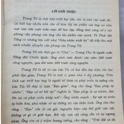 Trang Tử Trí Tuệ Của Tự Nhiên