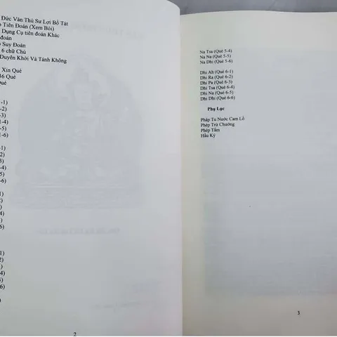 Văn Thù Chiêm Bốc Pháp (Phép Tiên Đoán Tương Lai Theo Truyền Thống Mật Thừa)
