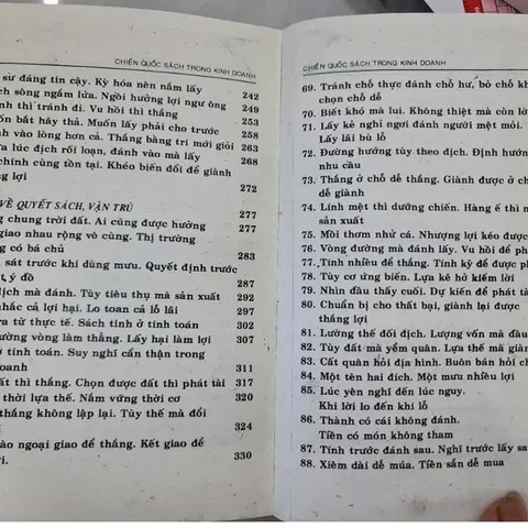 Chiến Quốc Sách Trong Kinh Doanh – 88 Kế Làm Giàu