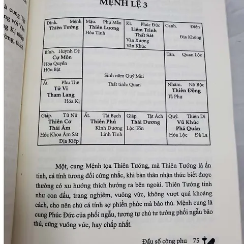Tử Vi Diễn Dịch Đẩu số Công Phu