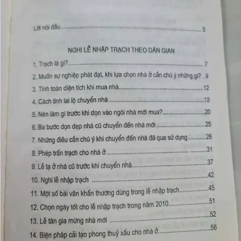 Nghi Lễ Nhập Trạch Khai Trương