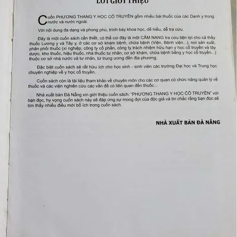 Phương thang Y Học Cổ Truyền