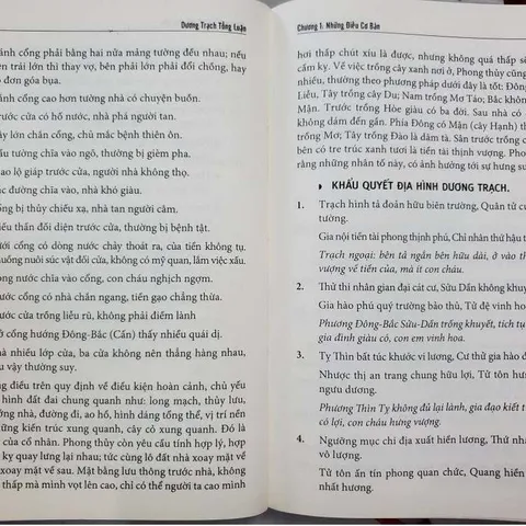 Quyết Địa Tinh Thư Dương Trạch Tổng Luận – Võ Văn Ba