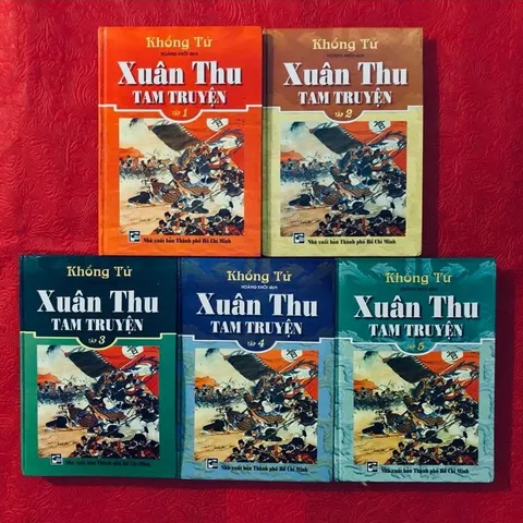 Kinh Xuân Thu – Khổng Tử (5 Tập)
