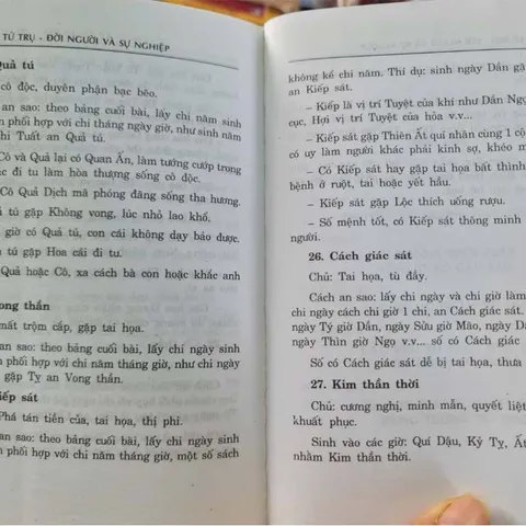 Dự Đoán Theo Tứ Trụ (Đời Người & Sự Nghiệp)