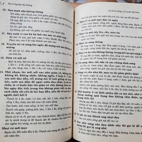 Toa Thuôc Đông Y Cổ Truyền Việt Nam