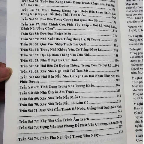 Trấn Sát 74 Pháp – Hóa Giải Tà Khí Bảo Hộ Gia Trạch (In Màu)