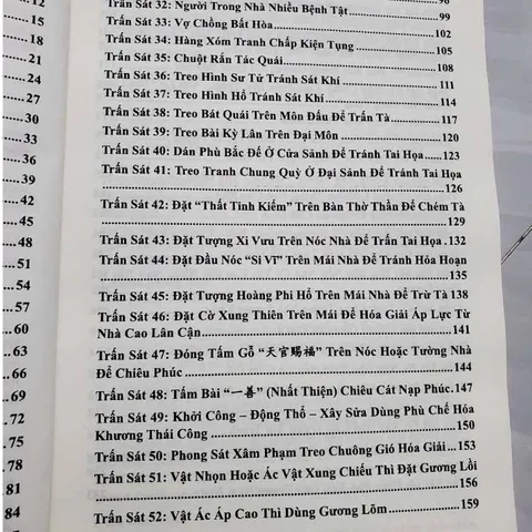 Trấn Sát 74 Pháp – Hóa Giải Tà Khí Bảo Hộ Gia Trạch (In Màu)