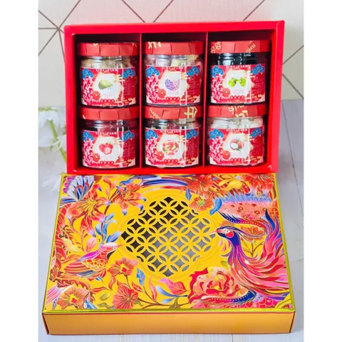 Hộp Qùa Tết 6 món Trái Cây Sấy  /  Ximafarm