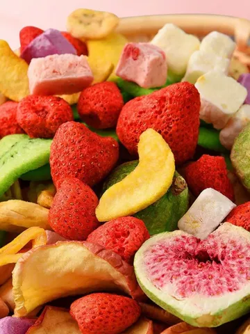 TRÁI CÂY SẤY GIÒN MIX 10 vị CÔNG NGHỆ SẤY THĂNG HOA
