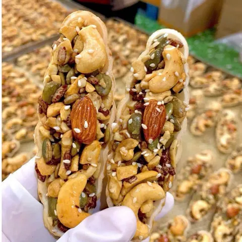 500G Mix 6 Loại Bánh Hạt Dinh Dưỡng Các Loại - Ximafarm hỗ trợ ăn kiêng giảm cân 881574