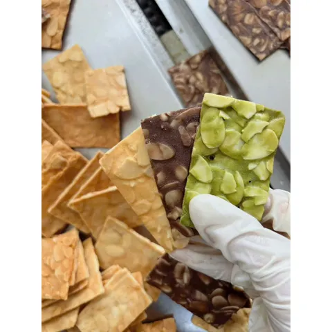 Bánh Ngói Hạnh Nhân Mix 3 Vị Matcha, Chocolate, Vani ̣( Không Đường Vị Ngọt Nhẹ Từ Mật Ong Và Mạch Nha) - Ximafarm 881584