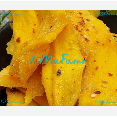 XOÀI SẤY MUỐI ỚT LOẠI 1 MIẾNG TO VỊ CHUA NGỌT KHÔNG XƠ - XIMAFARM 881585