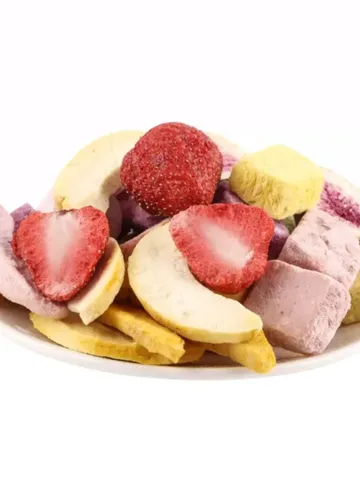 SỮA CHUA SẤY GIÒN VỊ TRÁI CÂY TỰ NHIÊN Hũ 100G  |CÔNG NGHỆ SẤY THĂNG HOA | ĂN VẶT NHÀ DẤU