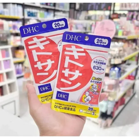 COMBO Giảm bụng Chitosan DHC 60 viên & Thon đùi DHC 40 viên Nhật Bản [20 NGÀY] giúp thon gọn, cải thiện vóc dáng