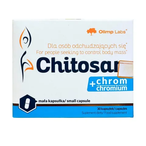 Viên Uống Hỗ Trợ Giảm Cân Olimp Labs Chitosan Chromium Nhập Khẩu Châu Âu 30 Viên/Hộp