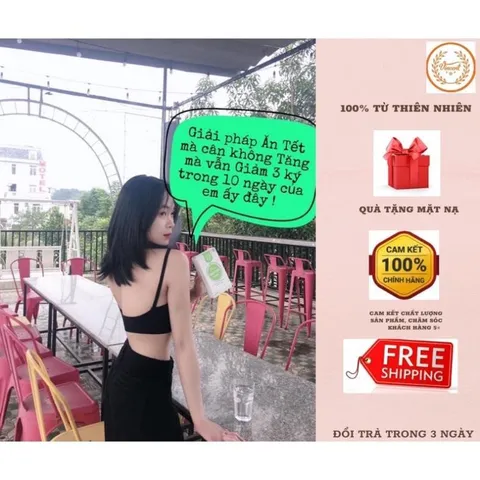 Giảm cân VINCENT Liệu trình 30 ngày tặng 20 viên detox giảm mỡ bụng An toàn- hiệu quả