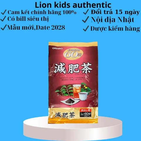 Trà giảm mỡ bụng Genpi Nhật bản [DATE MỚI NHẤT] 60 gói