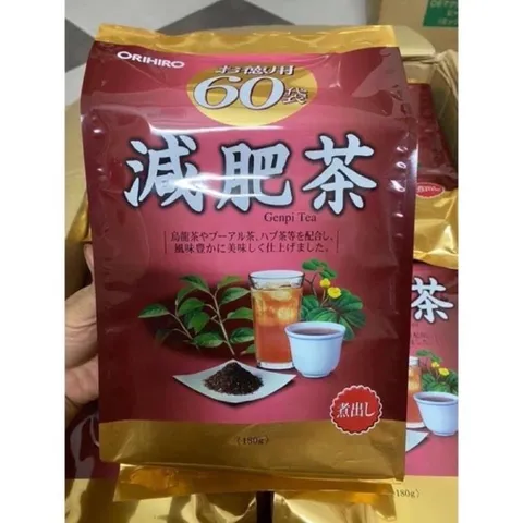 Trà giảm mỡ bụng Genpi Orihiro 60 túi lọc Nhật Bản