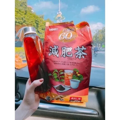 Trà giảm mỡ bụng Genpi Orihiro 60 túi lọc Nhật Bản