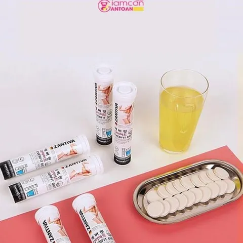 Viên Sủi Giảm Cân ZANTIVA EVERFIT DIET Hàn Quốc Giảm giảm cân an toàn hiệu quả - hoanggamkorea