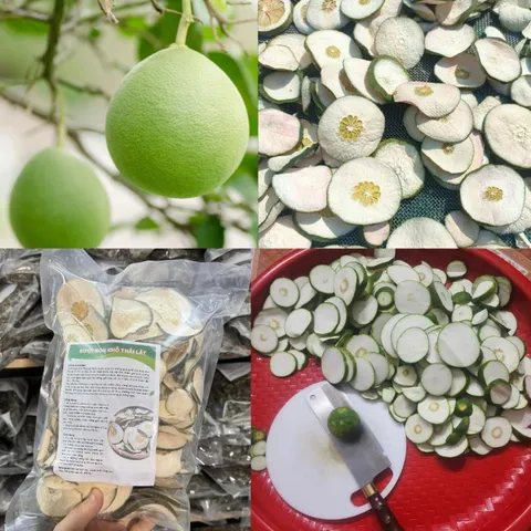 Bưởi Non Rừng Sấy Khô Thái Lát – Dùng Pha Trà, Detox, Hỗ Trợ Giảm Cân Hiệu Quả