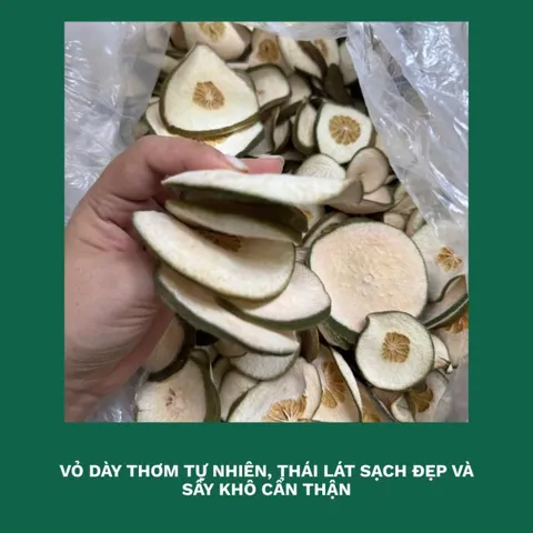 Bưởi Non Rừng Sấy Khô Thái Lát – Dùng Pha Trà, Detox, Hỗ Trợ Giảm Cân Hiệu Quả