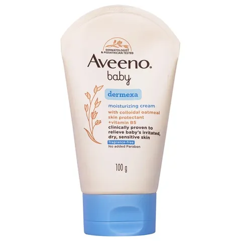 Kem dưỡng ẩm cho da chàm, da nhạy cảm Aveeno baby dermexa moisturizing cream 100g