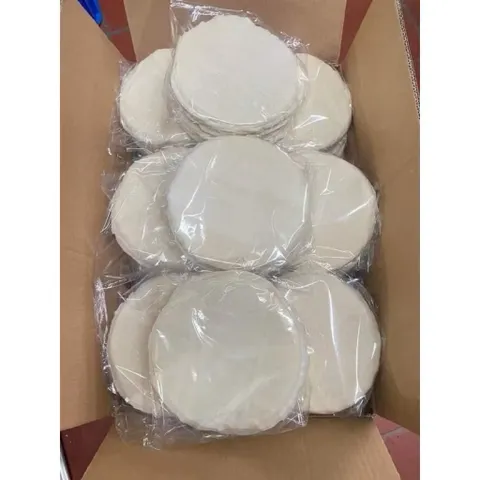 100 Tập Vỏ Bánh tráng bò bía đậu xanh sz 16cm, 18cm, 20cm - nem trả giò cuốn bò bía dừa thơm ngon