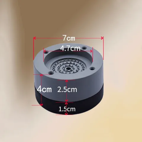 Chân Kê Máy Giặt, Tủ Lạnh,Chống Rung, Chống Ồn, Chống Rò Rỉ Cao Cấp Đế Kê Chân Máy Giặt Bằng Silicon Chống Trơn Trượt