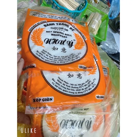 10 Gói Bánh đa nem rế/ bánh tráng rế đủ lá giòn xốp
