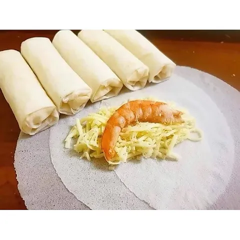 Combo 10 Gói bánh tráng bò bía đậu xanh gói 30 lá - Bánh đa nem cuốn chả giò giòn xốp