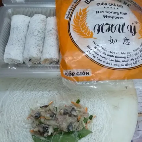10 Túi bánh tráng rế như ý - bánh đa nem rế giòn ngon